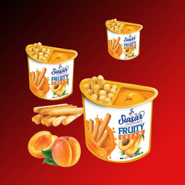 بیسکوشکلات زردالو سیاسر