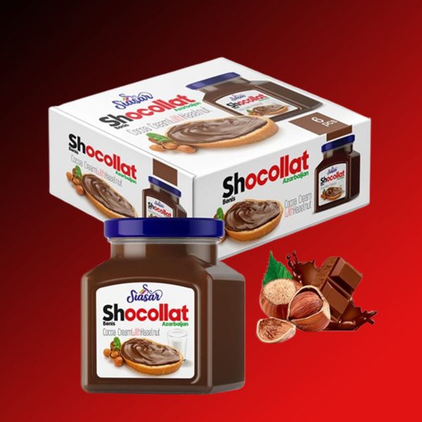 شکلات صبحانه فندقی 350 گرمی سیاسر