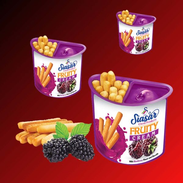 بیسکو شکلات تمشک سیاسر