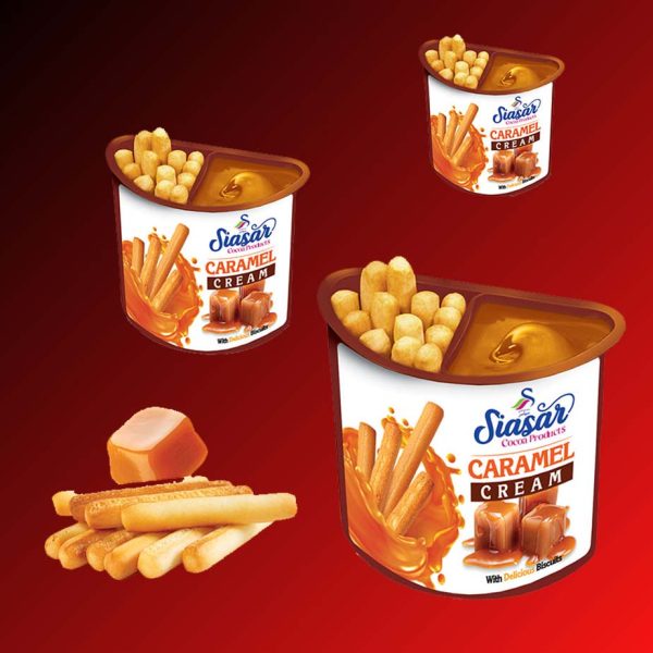 بیسکو شکلات کارامل