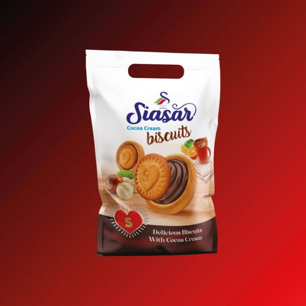 مینی بیسکویت کرم کاکائویی