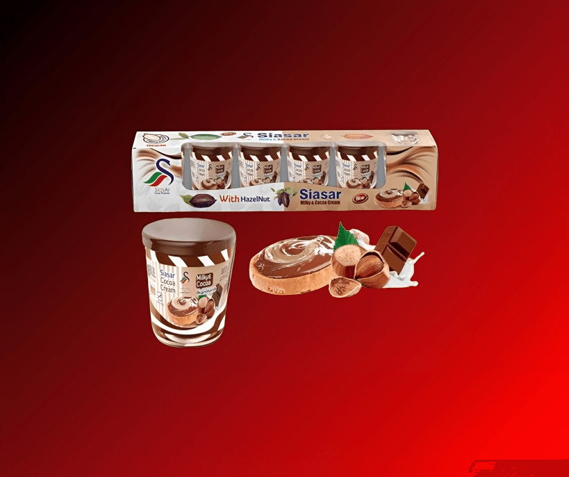 کرم دو رنگ فندقی