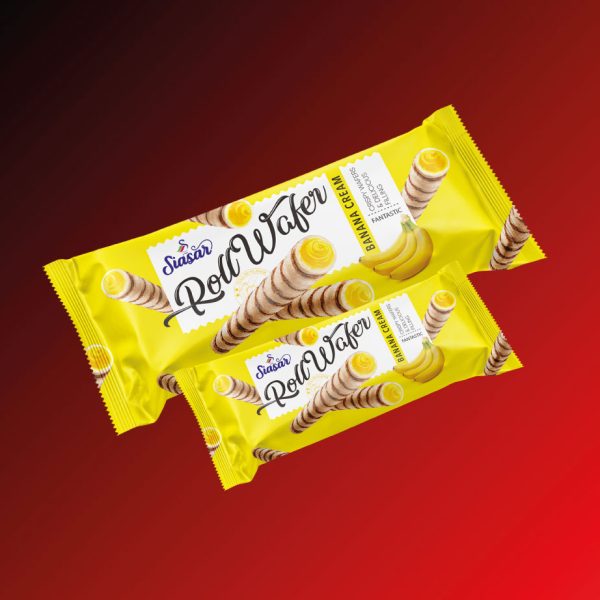 ویفر لولهای موزی