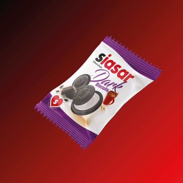 بیسکویت با کرم سفید