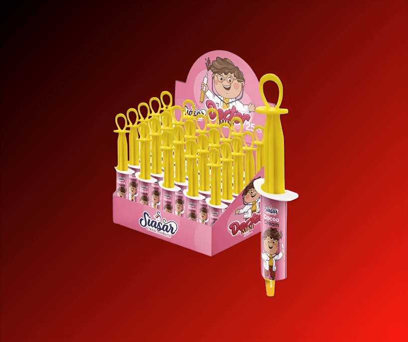 کرم کاکائویی سرنگی مینی دکتر