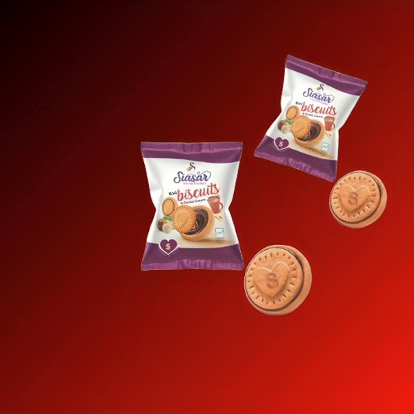 مینی بیسکوئیت کرم فندقی