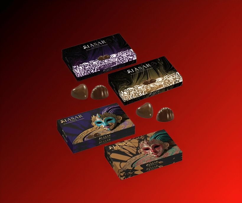 شکلات کادوئی بالماسکه