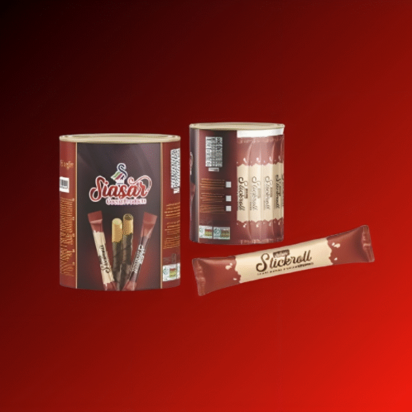 ویفر لوله ای مغز شیری